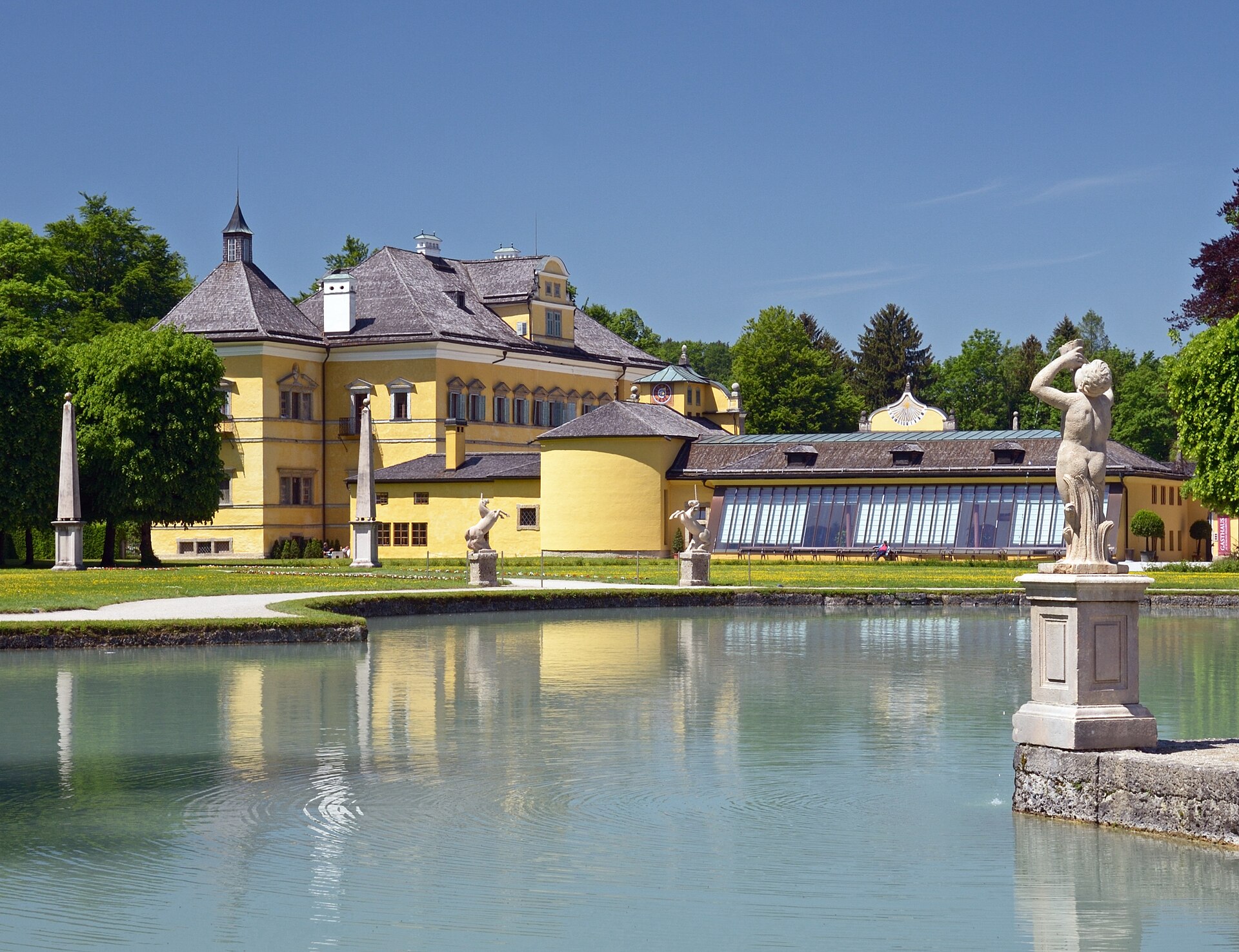Hellbrunn Palace & Trick Fountains